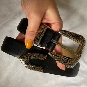 Express Western Style Black Belt